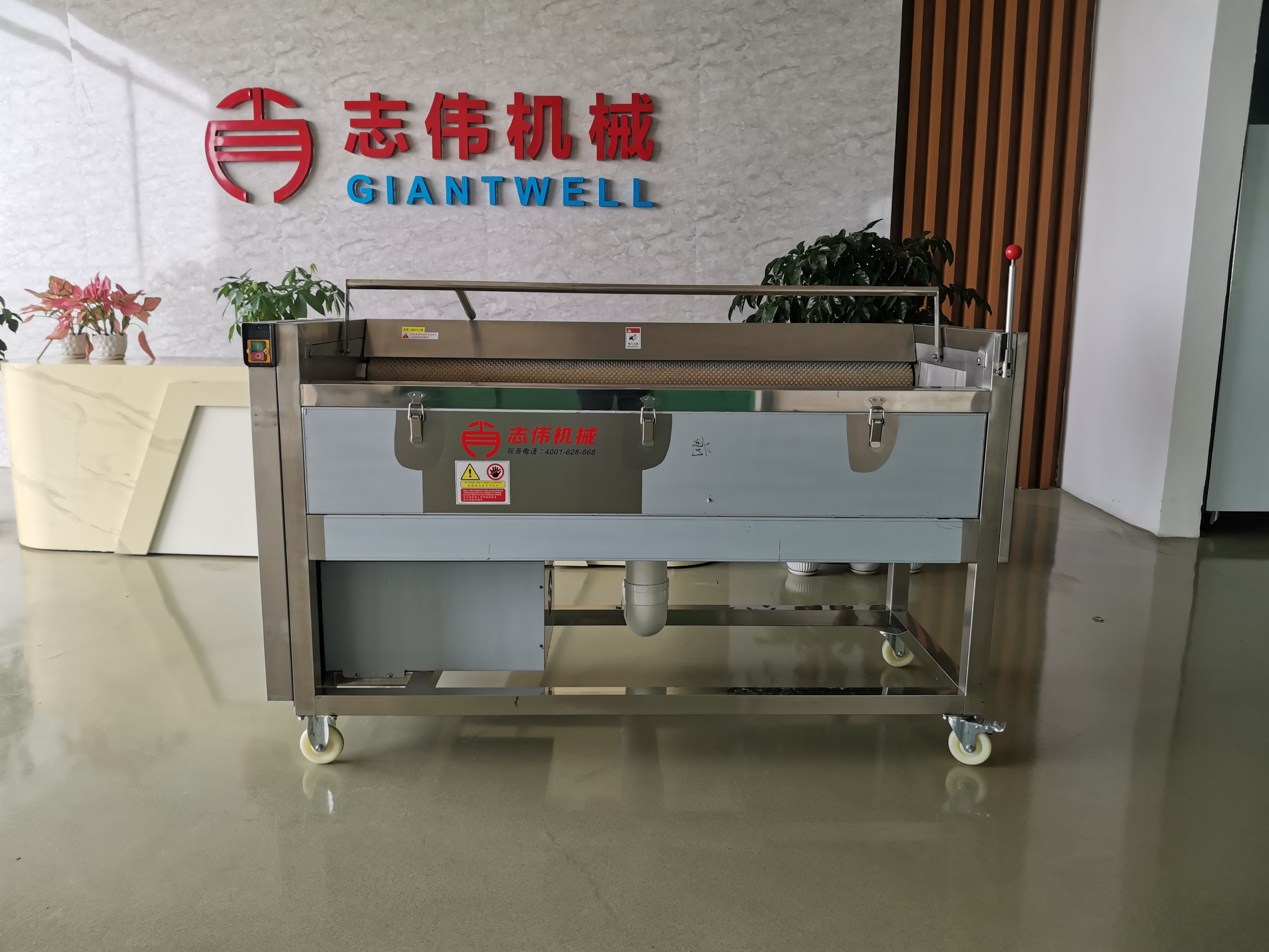ZW-918清洗去皮機(jī)，土豆去皮機(jī)